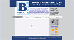 Desktop Screenshot of bryantconst.com